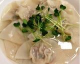 飲茶風♪行者にんにくのワンタン作り方16写真