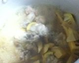 鶏肉とたけのこの煮物作り方6写真
