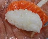 サーモンの一口寿司^_−☆作り方3写真