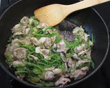 鶏とほうれん草のバジル炒め作り方6写真