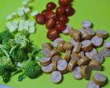 ☆HMで簡単たっぷり野菜のケーク・サレ☆作り方1写真