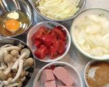 セロリとスパムの彩り炒め作り方1写真