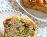 ☆HMで簡単たっぷり野菜のケーク・サレ☆作り方9写真