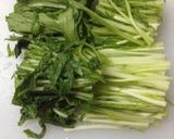 ☆簡単☆シャキシャキみずなの豚肉巻☆作り方1写真