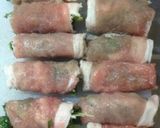 ☆簡単☆シャキシャキみずなの豚肉巻☆作り方3写真