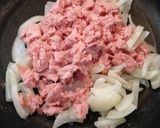 セロリとスパムの彩り炒め作り方3写真