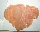 鶏むね肉の梅しそロール★照り焼き味作り方2写真