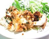 鶏むね肉の梅しそロール★照り焼き味作り方9写真