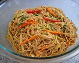 ピーナッツソースのパスタサラダ作り方5写真