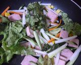 味付け不要!スパムの簡単野菜炒め作り方3写真