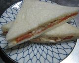 オニオンサーモンサンド作り方10写真
