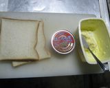 味付けマグロサンド作り方1写真