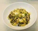塩昆布とクリームチーズのとろとろ玉子丼作り方5写真
