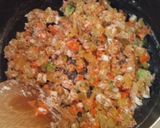離乳食*鮭ﾌﾚｰｸでｸﾘｰﾑﾊﾟｽﾀ*作り方4写真