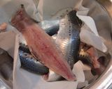 いわしのソテー　バジルソース風味作り方1写真