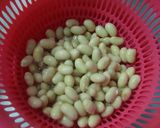 低糖質*オオバコ使用*大豆の白いお汁粉作り方3写真