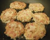 簡単！スパムde豆腐ハンバーグ作り方2写真