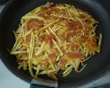 ハッシュドポテト～カレー味作り方5写真
