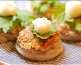 とろける～♡新玉ねぎのっけバーグ作り方6写真