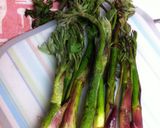 山菜☆ウドと豚肉の炒め物作り方1写真