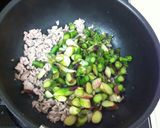 山菜☆ウドと豚肉の炒め物作り方4写真