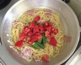 フライパン1つで簡単トマトソースパスタ☆作り方4写真