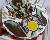 バースデーケーキ☆キャラデコ編作り方7写真