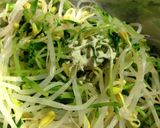 豆苗と大豆もやしのキムチ作り方7写真