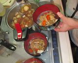 まめぶ汁（B級グルメとは言わせない）作り方4写真
