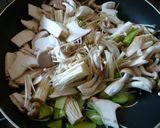 【簡単おかず】スパムときのこのカレー炒め作り方3写真