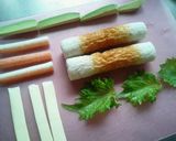 簡単☆ちくわ入り太巻作り方1写真