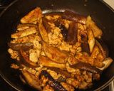 鶏挽き肉を使った☆あっさり麻婆茄子作り方5写真
