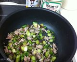 山菜☆ウドと豚肉の炒め物作り方5写真