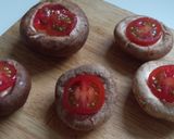 しいたけとミニトマト焼き作り方2写真