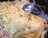 ポン酢で食べる・鶏ダシ塩焼きそば作り方4写真
