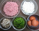 昭和の節約料理♪肉オムレツ・母の味作り方1写真