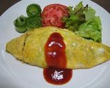 昭和の節約料理♪肉オムレツ・母の味作り方7写真