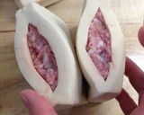 ふわふわ食感の高野豆腐のはさみ煮作り方3写真