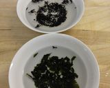 ワカメとひじき入りチーズちくわの磯辺揚げ作り方1写真