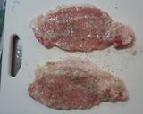 豚肉の塩麹ピカタ作り方2写真