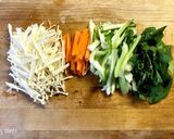 青梗菜の中華スープ作り方1写真