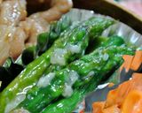 お弁当に♡アスパラの塩麹バターソテー作り方2写真