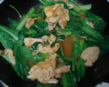 豚＆小松菜のピリ辛丼作り方3写真