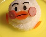キャラ弁に☆癒し系☆アヒルのアンパンマン作り方6写真
