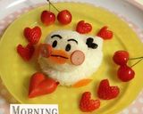キャラ弁に☆癒し系☆アヒルのアンパンマン作り方9写真