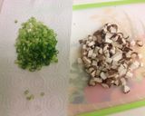 椎茸とひき肉のピリ辛コク味噌チャーハン作り方1写真