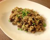 椎茸とひき肉のピリ辛コク味噌チャーハン作り方8写真