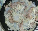 大葉が香る♪豚肉としらたきのいため物作り方2写真