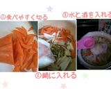 簡単♪皮ごと食べるベジブロスープ☆万能汁作り方6写真