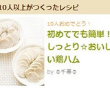 初めてでも簡単！しっとり☆おいしい鶏ハム作り方12写真